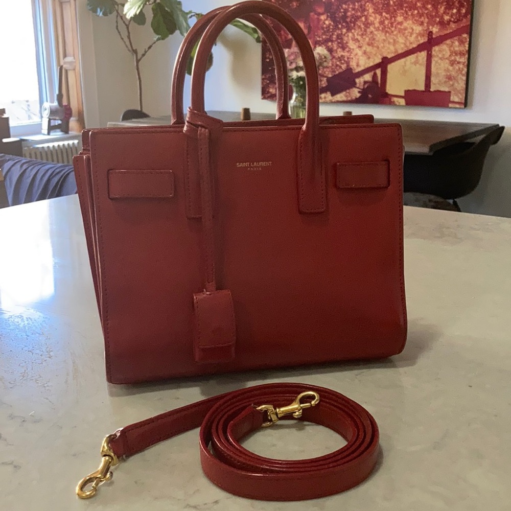 Authentic Saint Laurent Sac du Jour